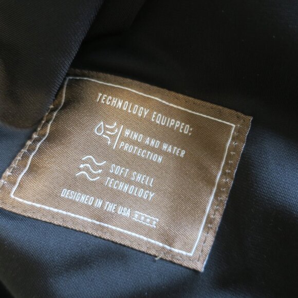 Ariat Vernon Black Softshell Zip Jacket Water Resistant Men's XL - Picture 6 of 8